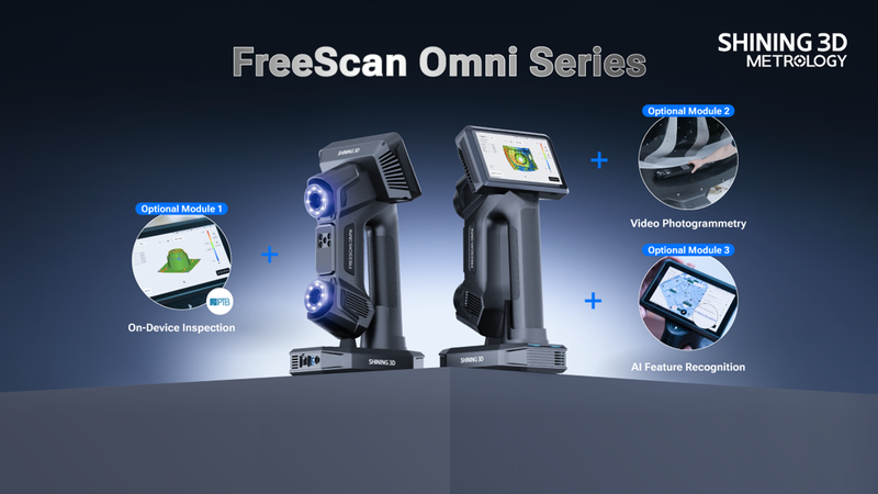 SHINING 3D Metrology Expands FreeScan Omni into a Modular Metrology Series