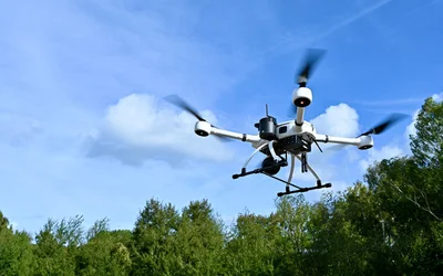 5G drone delivers live emergency scene images before rescuers arrive