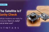 The Satellite IoT Sanity Check