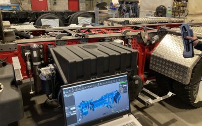 Vehicle manufacturing company increases design quality with 3D scanners