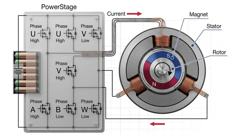 Field-Oriented Control (FOC); Generated by Gemini