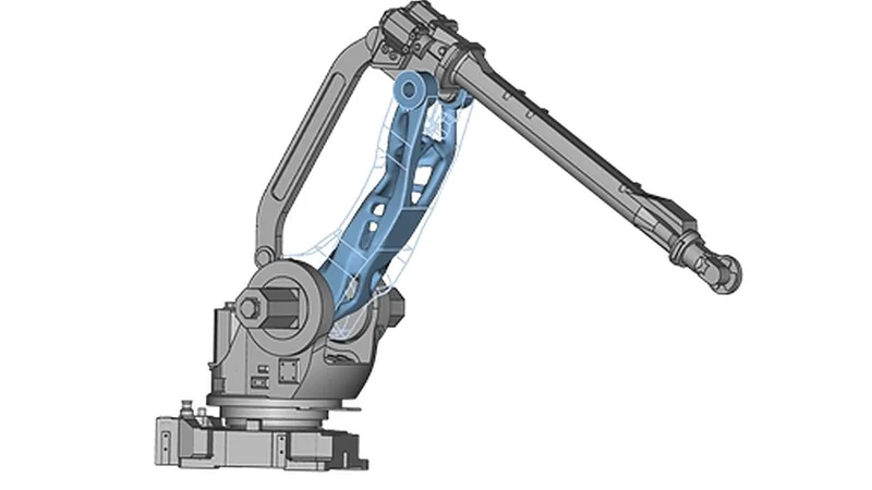 Topology optimization is a great tool for lightweighting, but generative design can offer much more. Source: nTopology
