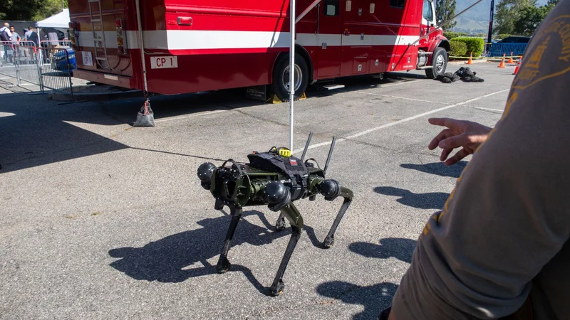 An AI-Powered Control System For Robots With Legs