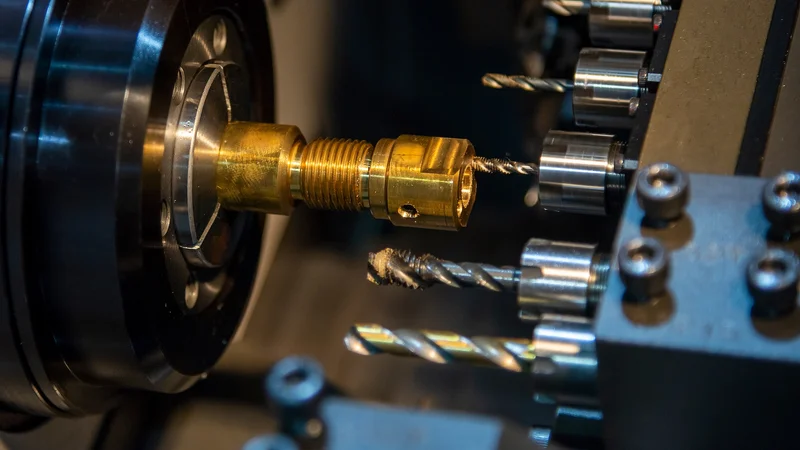 Swiss machining excels at small, complex parts