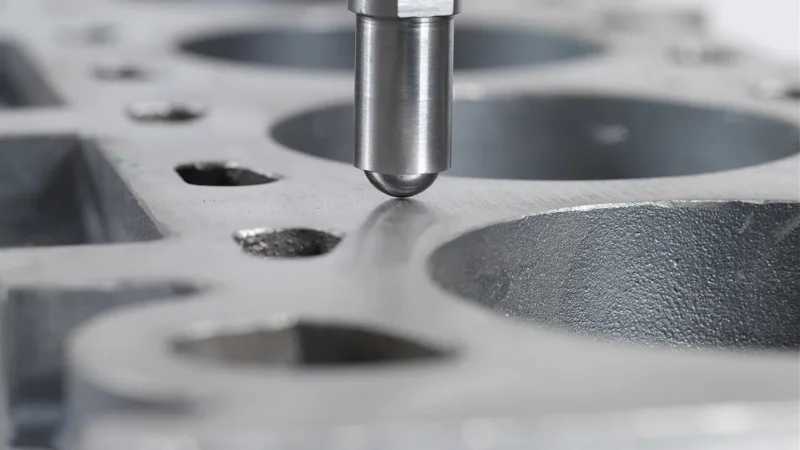 Material hardness measurement with a Brinell hardness tester (Source: emcotest.com)