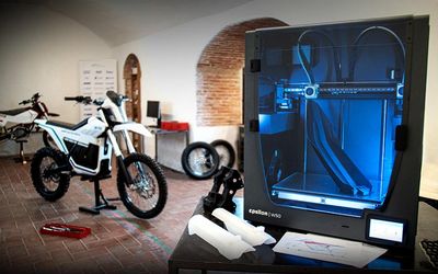 Elisava Racing Team's mountain rescue motorcycle taken to new heights by 3D printing
