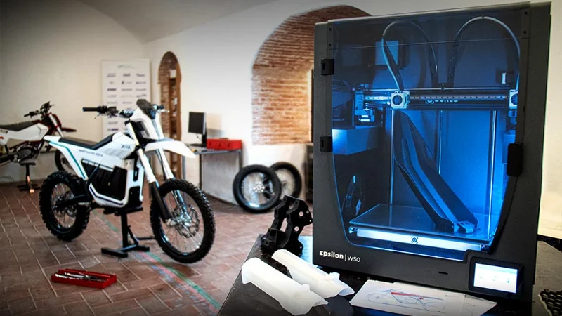 Elisava Racing Team's mountain rescue motorcycle taken to new heights by 3D printing