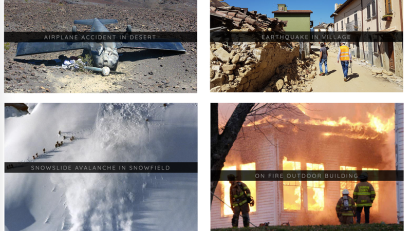 Detecting and responding to incidents with images