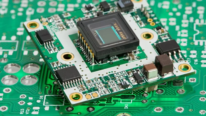 Assembled integrated microcircuit board
