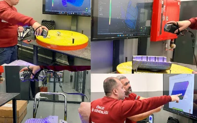 From Small to Large Parts: Optimize Forged Parts Inspection with Portable 3D Scanning Technology