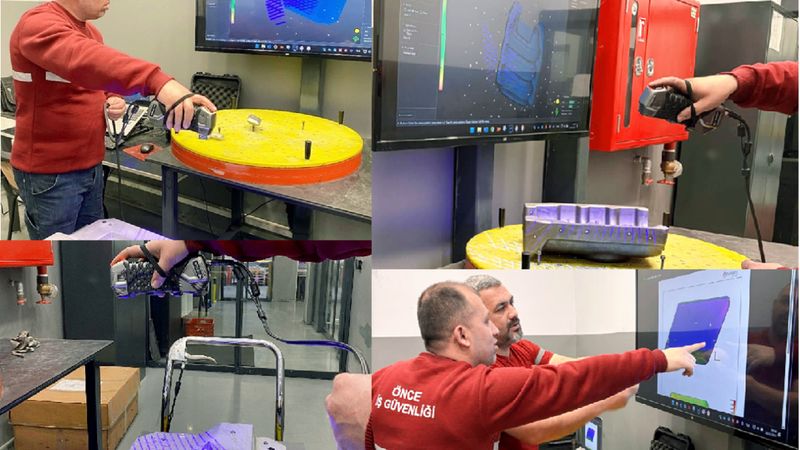 From Small to Large Parts: Optimize Forged Parts Inspection with Portable 3D Scanning Technology