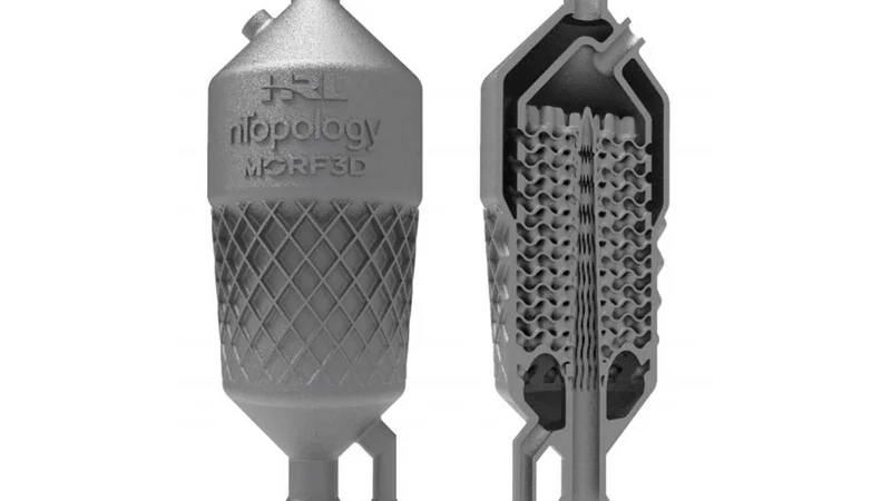 Winning fuel-cooled oil cooler design in the Digital category for the 3D Pioneers Challenge 2020