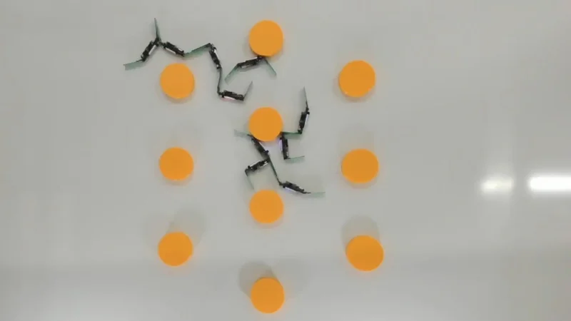 Robotic matter flows, adapts through mechanical intelligence