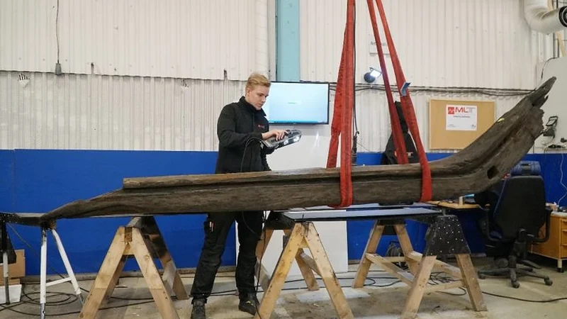 Digitization Of A Wooden Shipwreck With Go!Scan 3D