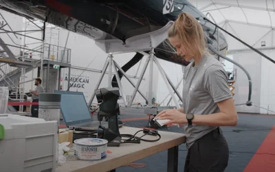 American Magic Update With Creaform 3D Scanners