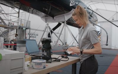 American Magic Update With Creaform 3D Scanners