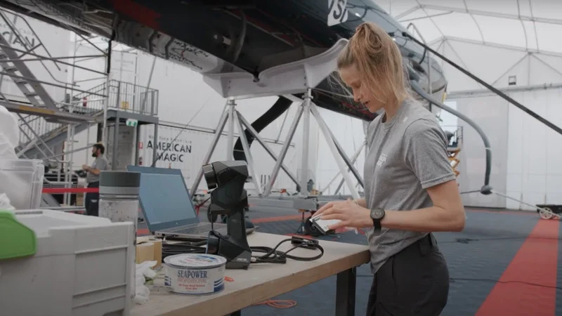 American Magic Update With Creaform 3D Scanners