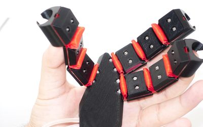 Soft robot modules for new haptic interactions