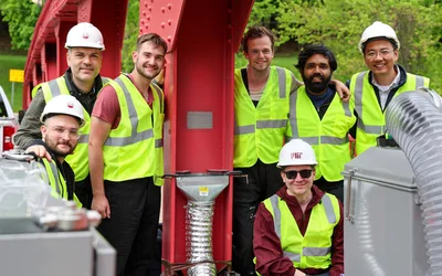 "Cold spray" 3D printing technique proves effective for on-site bridge repair