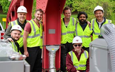 "Cold spray" 3D printing technique proves effective for on-site bridge repair
