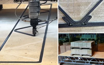Your future home might be framed with printed plastic