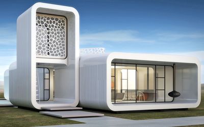 Is the Building of the Future 3D-printed?