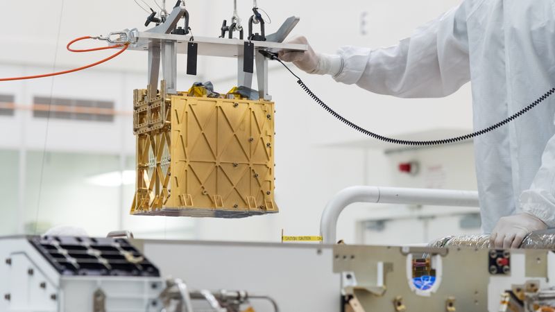 In a study published today, researchers report that, by the end of 2021, the MIT-led MOXIE project was able to produce oxygen on seven experimental runs on the Red Planet. Credit: NASA/JPL-Caltech