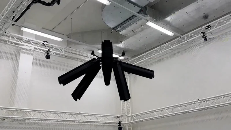 New inspection drone uses wind to lengthen flight times