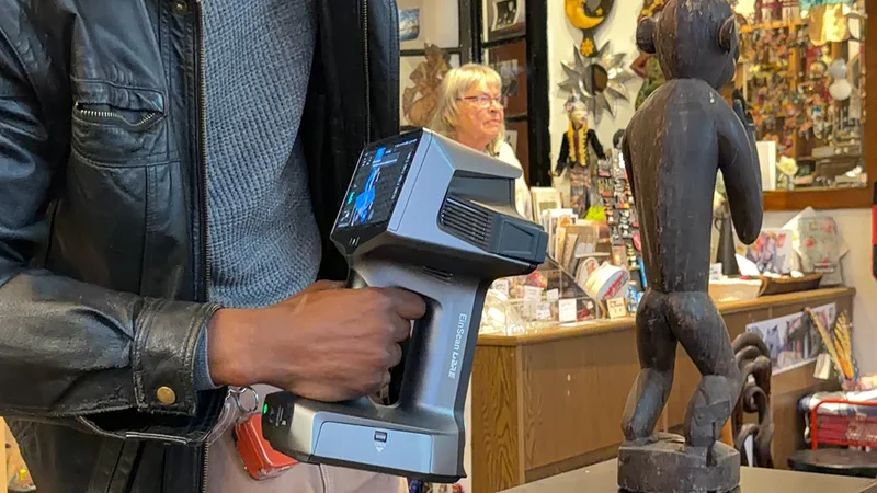 Cultural Heritage 3D Scanning: Digitally Preserving Museum Artifacts at Afroasiatic Gallery with EinScan Libre