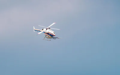 Transport drones for offshore wind farms