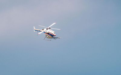 Transport drones for offshore wind farms