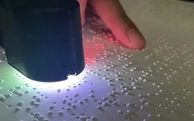 Robot trained to read braille at twice the speed of humans