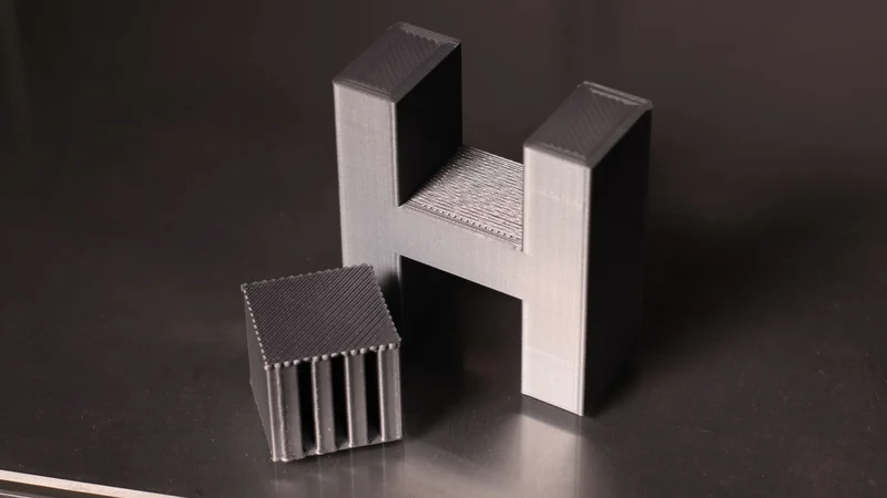 Using soluble 3D printer filament to build support structures