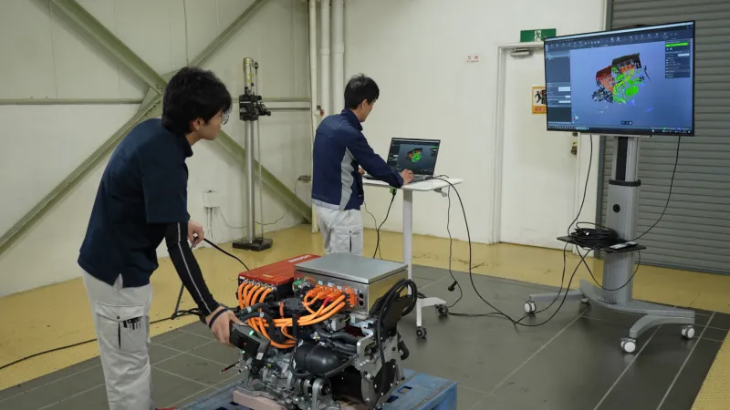 Phiaro’s engineering managers see a promising future for Creaform’s 3D scanners in their EV design and inspection workflows
