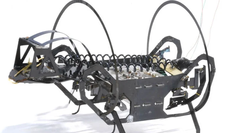A springtail-like jumping robot