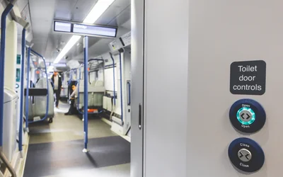 Improving transport facilities with wireless wastewater management