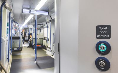 Improving transport facilities with wireless wastewater management