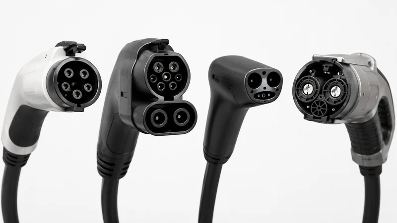 EV Charging Connector Types for AC, CCS, Tesla/NACS, and CHAdeMO Systems