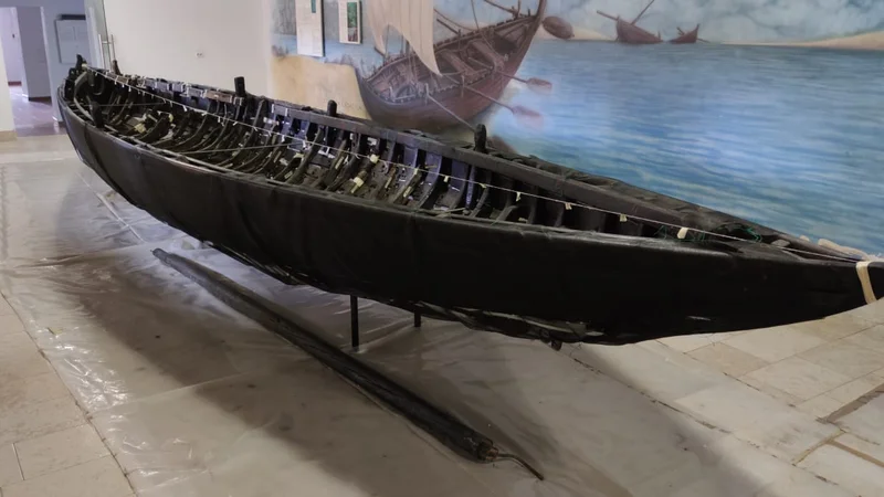Shipwreck is the property of Archeology museum in Zadar