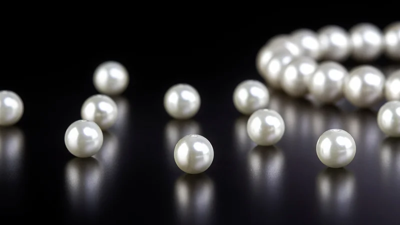 Like the pearls of a pearl necklace, molecular building blocks of polymer chains can be recovered and fully reused. (Symbol image: Adobe Stock)