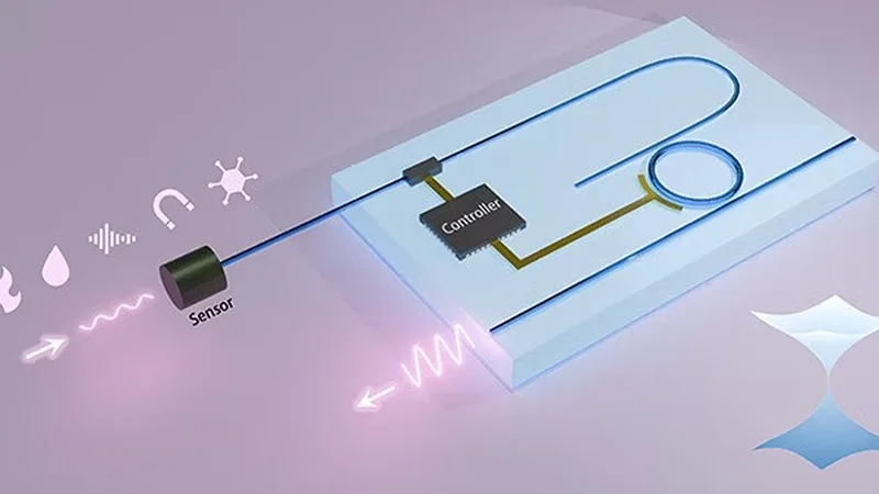 Optical sensors have been widely used in various applications, from structural health monitoring to medical diagnosis and imaging. An innovative platform, featuring a control unit operated at an exceptional point (EP), has been developed to enhance the performance of conventional optical sensors. (Credit: Yang Lab)