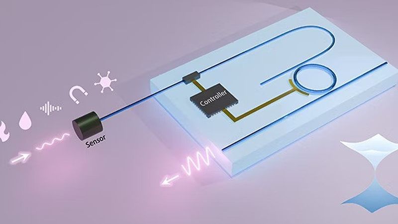Optical sensors have been widely used in various applications, from structural health monitoring to medical diagnosis and imaging. An innovative platform, featuring a control unit operated at an exceptional point (EP), has been developed to enhance the performance of conventional optical sensors. (Credit: Yang Lab)