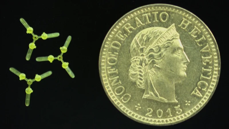 These tiny drones are powered by sound