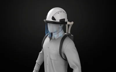 An invisible mask? Wearable air curtain, treated to kill viruses, blocks 99.8 percent of aerosols