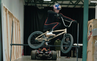 Flying higher: How Motion data helped Kriss Kyle clear an F1 Car