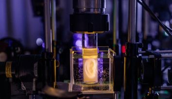 3D printing tissue-like structures with light