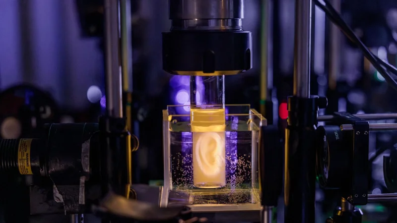 3D printing tissue-like structures with light