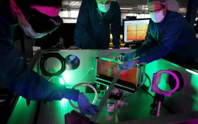 First light soon at the most powerful laser in the US
