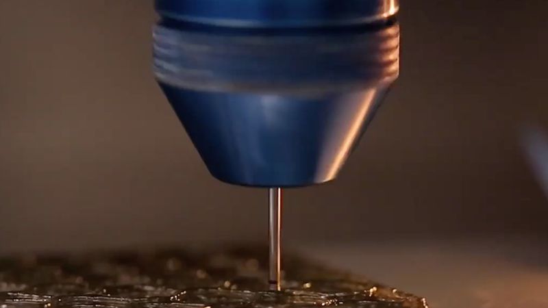 A novel 3D printing method, called “rotational 3D printing,” yields unprecedented control of the arrangement of short fibers embedded in polymer matrices. Researchers used additive manufacturing technique to program fiber orientation within epoxy composites in specified locations, enabling the creation of structural materials that are optimized for strength, stiffness, and damage tolerance. (Video courtesy of the Lewis Lab/Harvard SEAS)