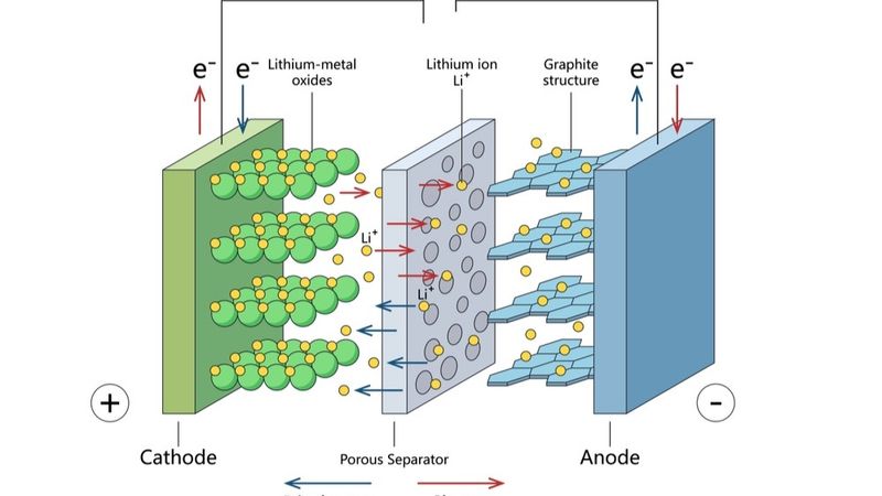 Lithium Ion Battery - Schematic